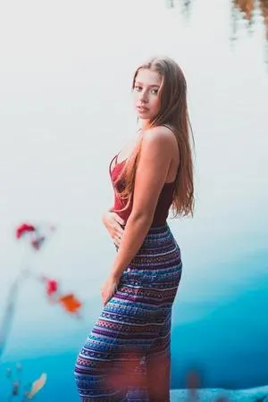 Lavender Stripe Harem Pants